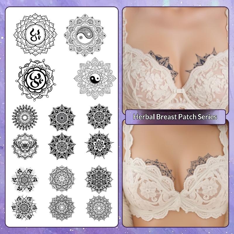 2/3/6/8 láminas de tatuajes te - Nipple Cover Pasties reseña y precio